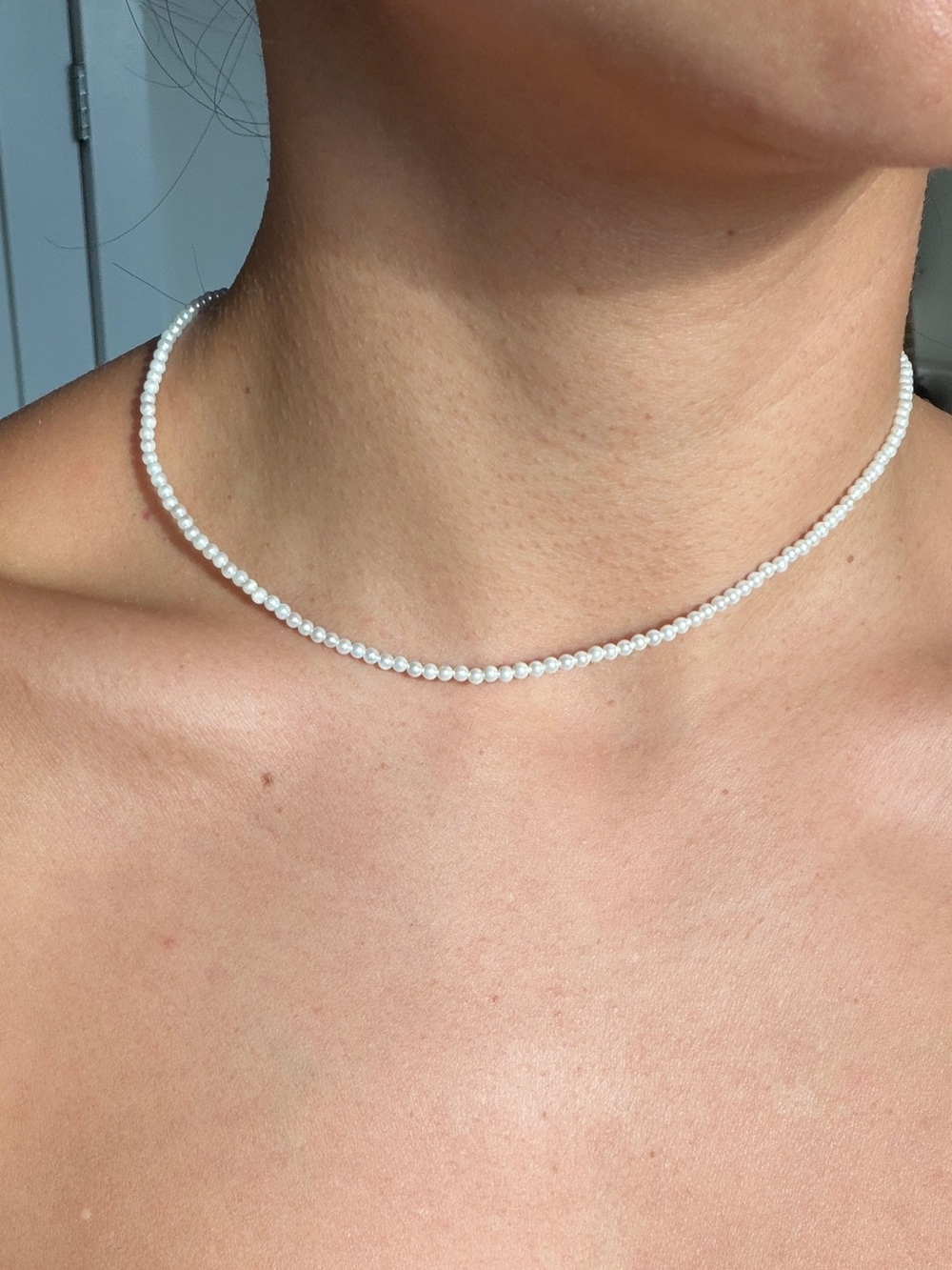 Pearl Choker Necklace